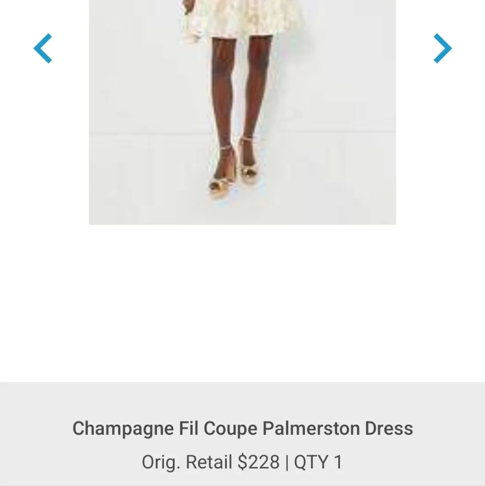 Tuckernuck Tan/Cream Coupe Palmerston Mini Dress Numerous Sizes - Picture 6 of 12